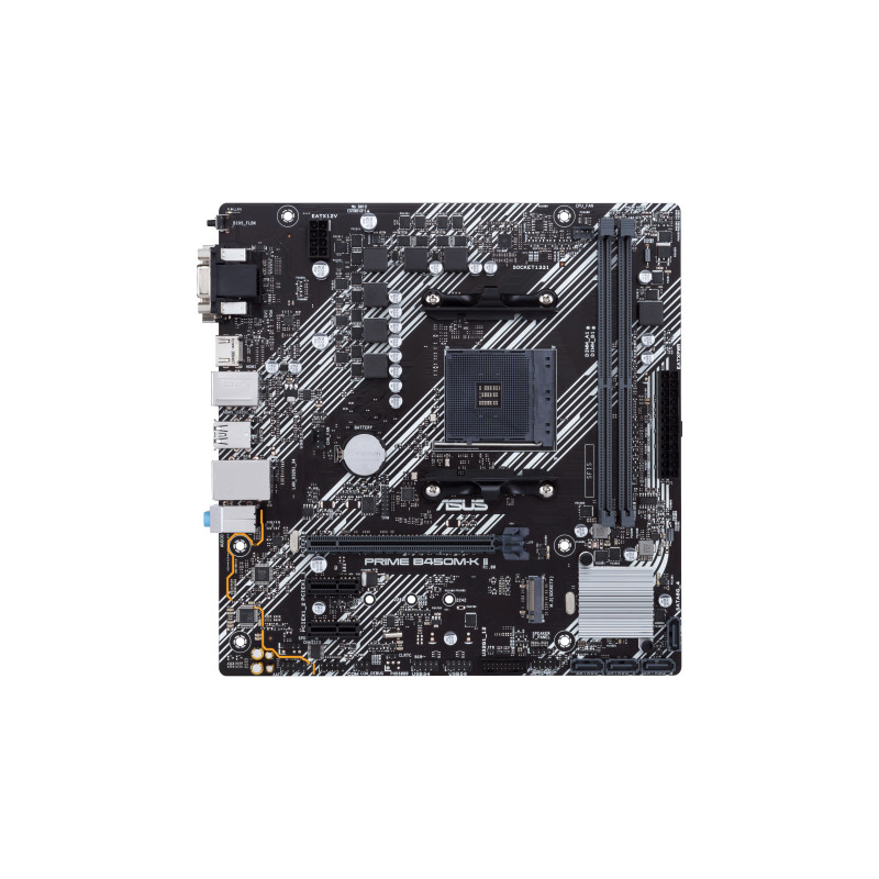 ASUS Prime B450M-K II AMD B450 Kanta AM4 mikro ATX