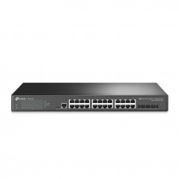 TP-LINK TL-SG3428X verkkokytkin Hallittu L2+ Gigabit Ethernet (10 100 1000) Musta