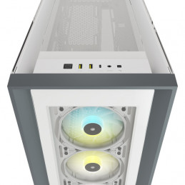 Corsair iCUE 5000X RGB Midi Tower Valkoinen