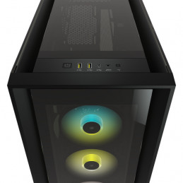 Corsair iCUE 5000X RGB Midi Tower Musta