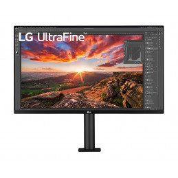 LG 32UN880-B tietokoneen litteä näyttö 80 cm (31.5") 3840 x 2160 pikseliä 4K Ultra HD LED Musta
