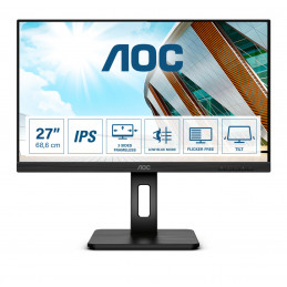 AOC Pro-line Q27P2Q LED display 68,6 cm (27") 2560 x 1440 pikseliä Quad HD Musta
