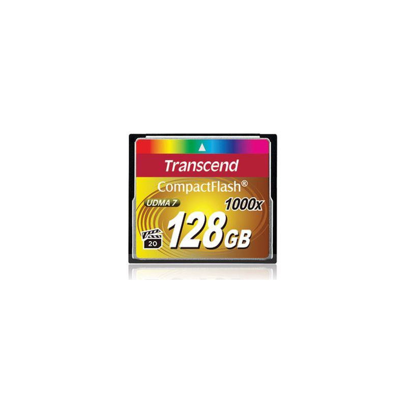 Transcend 1000x CompactFlash 128GB flash-muisti MLC