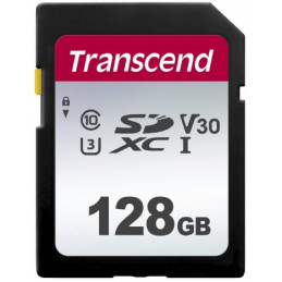Transcend 128GB, UHS-I, SD flash-muisti SDXC NAND Luokka 10