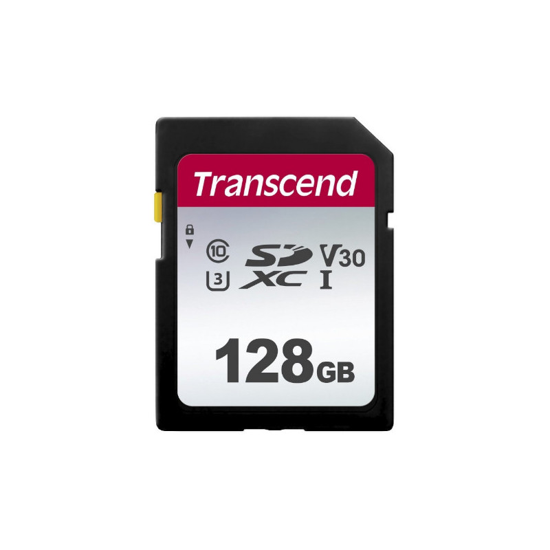 Transcend 128GB, UHS-I, SD flash-muisti SDXC NAND Luokka 10