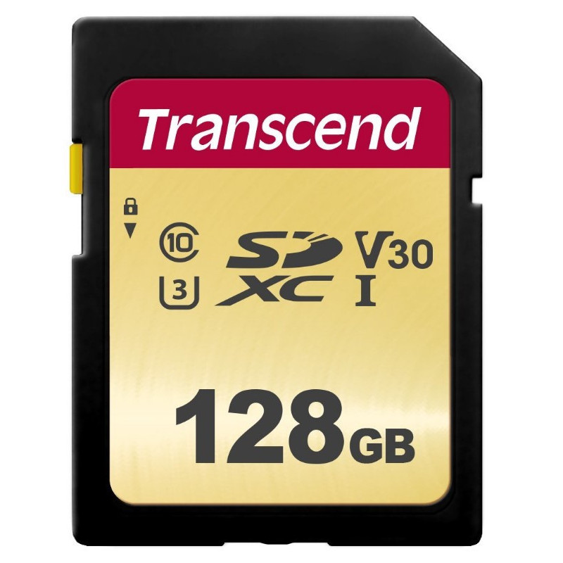 Transcend 128GB UHS-I U3 SD flash-muisti SDXC Luokka 10