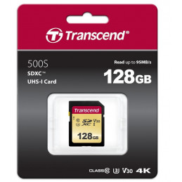 Transcend 128GB UHS-I U3 SD flash-muisti SDXC Luokka 10