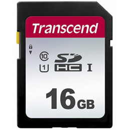 Transcend 16GB, UHS-I, SD flash-muisti SDHC NAND Luokka 10