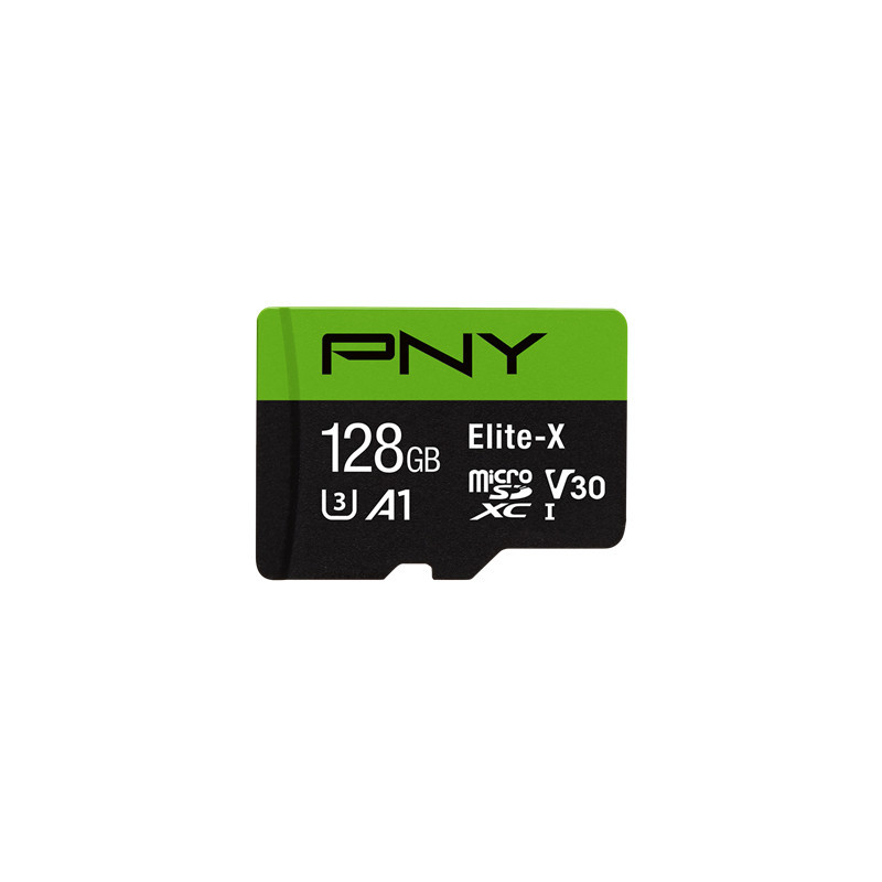 PNY Elite-X flash-muisti 128 GB MicroSDXC Luokka 10