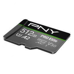 PNY PRO Elite microSDXC 512GB flash-muisti Luokka 10