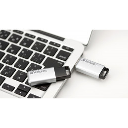 Verbatim Secure Pro USB-muisti 64 GB USB A-tyyppi 3.2 Gen 1 (3.1 Gen 1) Musta, Harmaa