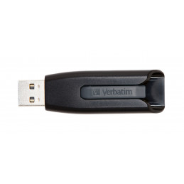 Verbatim V3 USB-muisti 64 GB USB A-tyyppi 3.2 Gen 1 (3.1 Gen 1) Musta, Harmaa