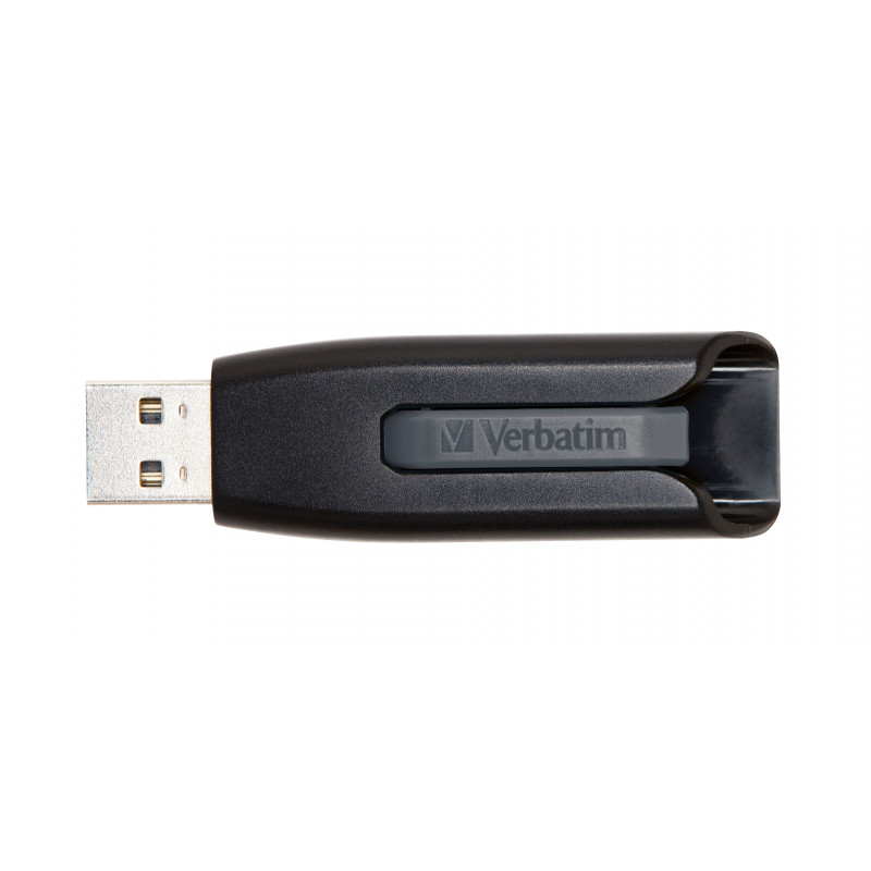 Verbatim V3 USB-muisti 64 GB USB A-tyyppi 3.2 Gen 1 (3.1 Gen 1) Musta, Harmaa