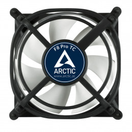 ARCTIC F8 Pro TC Tietokonekotelo Tuuletin 8 cm Musta, Valkoinen 1 kpl
