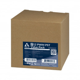 ARCTIC P12 PWM PST Value Pack Tietokonekotelo Jäähdytin 12 cm Musta