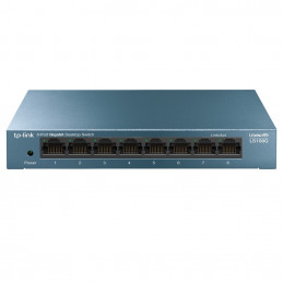 TP-LINK LS108G Hallitsematon Gigabit Ethernet (10 100 1000) Sininen