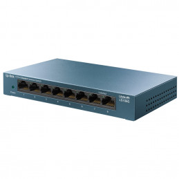 TP-LINK LS108G Hallitsematon Gigabit Ethernet (10 100 1000) Sininen