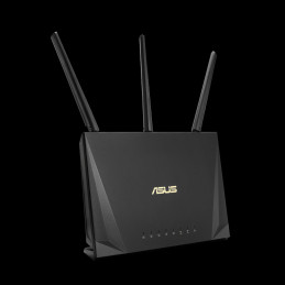 ASUS RT-AC85P langaton reititin Gigabitti Ethernet Kaksitaajuus (2,4 GHz 5 GHz) Musta