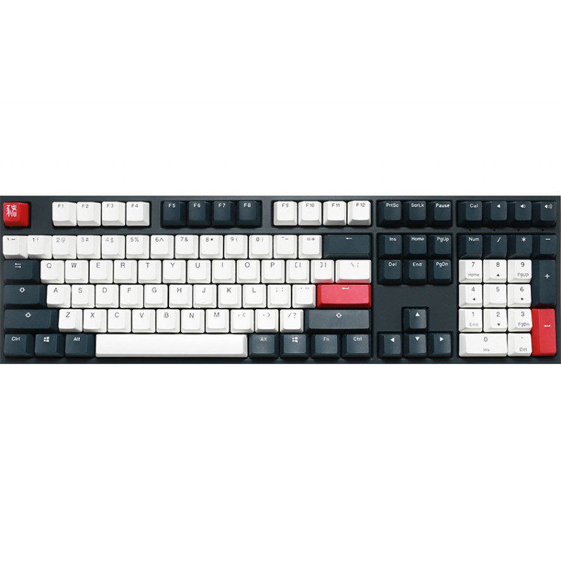 118 90 Ducky One 2 Tuxedo Nappaimisto Usb Nordic Layout Musta