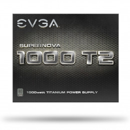 EVGA SuperNOVA 1000 T2 virtalähdeyksikkö 1000 W 24-pin ATX ATX Musta
