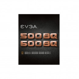 EVGA 500 BQ virtalähdeyksikkö 500 W 24-pin ATX ATX Musta