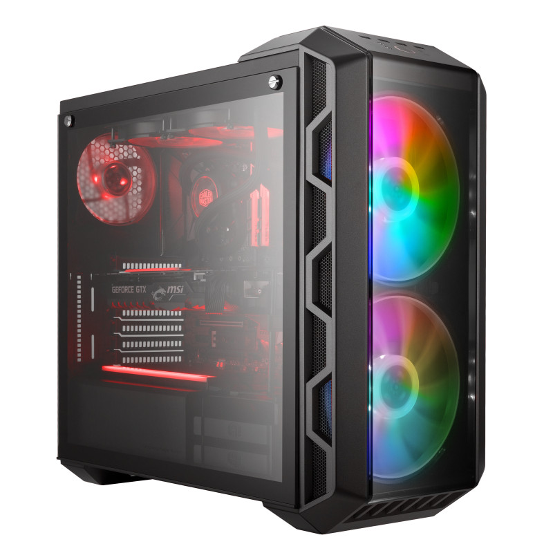 Cooler Master MasterCase H500 ARGB Midi Tower Harmaa