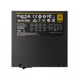Fractal Design FD-PSU-ION-SFX-500G-BK virtalähdeyksikkö 500 W 24-pin ATX Musta