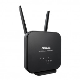 ASUS 4G-N12 B1 langaton reititin Nopea Ethernet Yksi kaista (2,4 GHz) Musta