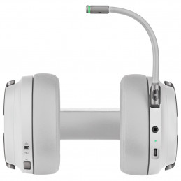 Corsair Virtuoso RGB Kuulokkeet Pääpanta 3,5 mm liitin USB A-tyyppi Valkoinen