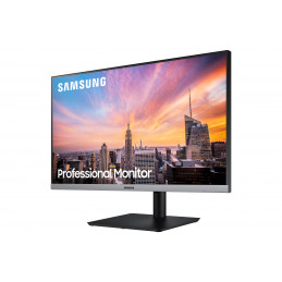 Samsung LS24R650FDU LED display 60,5 cm (23.8") 1920 x 1080 pikseliä Full HD Musta, Harmaa
