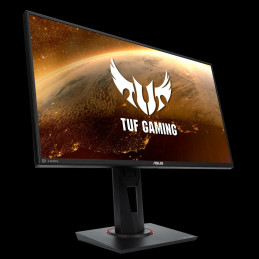 ASUS TUF Gaming VG259Q tietokoneen litteä näyttö 62,2 cm (24.5") 1920 x 1080 pikseliä Full HD LED Musta