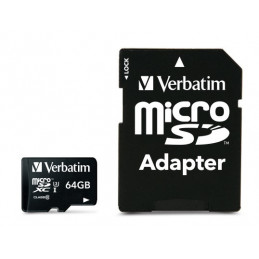 Verbatim Pro flash-muisti 64 GB MicroSDXC UHS Luokka 10
