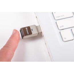 Verbatim Fingerprint Secure USB-muisti 64 GB USB A-tyyppi 3.2 Gen 1 (3.1 Gen 1) Hopea