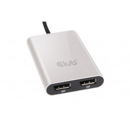 CLUB3D Thunderbolt™ 3 to Displayport™ 1.2 Dual Monitor 4K 60Hz