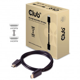 CLUB3D Ultra High Speed HDMI 2.1 Cable 10K 120Hz, 48Gbps Male Male 1 m. 3.28 ft.