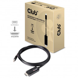 CLUB3D CAC-1182 videokaapeli-adapteri 2 m Mini DisplayPort HDMI-tyyppi A (vakio) Musta