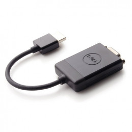 DELL DAUBNBC084 videokaapeli-adapteri HDMI VGA (D-Sub) Musta
