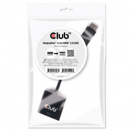 CLUB3D DisplayPort 1.2 to HDMI 2.0 UHD Active Adapter