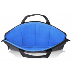 DELL 460-BCFJ laukku kannettavalle tietokoneelle 38,1 cm (15") Suojakotelo Musta, Harmaa