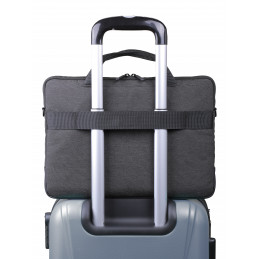 DELL 460-BCFJ laukku kannettavalle tietokoneelle 38,1 cm (15") Suojakotelo Musta, Harmaa