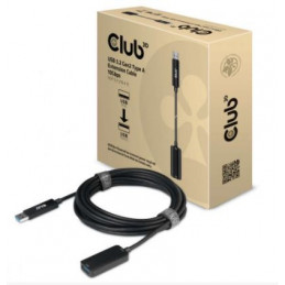 CLUB3D CAC-1411 USB-kaapeli 5 m USB 3.2 Gen 2 (3.1 Gen 2) USB A Musta