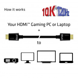 CLUB3D cac-1373 HDMI Musta