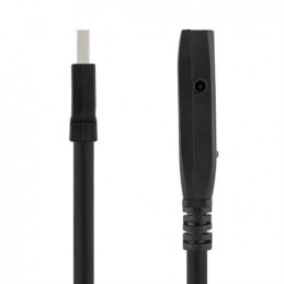 Deltaco USB3-1000 USB-kaapeli 2 m USB 3.2 Gen 1 (3.1 Gen 1) USB A Musta