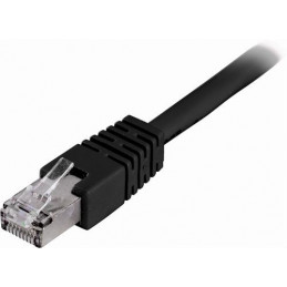 Deltaco STP-603S verkkokaapeli Musta 0,3 m Cat6 F UTP (FTP)