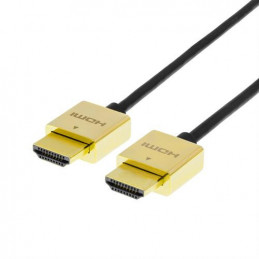 Deltaco HDMI-1042-K HDMI-kaapeli 2 m HDMI-tyyppi A (vakio) Musta