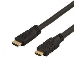 Deltaco HDMI-1100 HDMI-kaapeli 10 m HDMI-tyyppi A (vakio) Musta