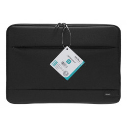 Deltaco NV-804 laukku kannettavalle tietokoneelle 39,6 cm (15.6") Suojakotelo Musta