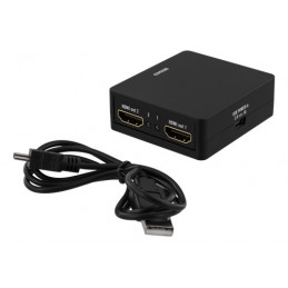 Deltaco HDMI-7050 videohaaroitin 2x HDMI