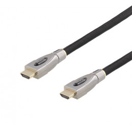 Deltaco Prime HDMI-kaapeli 5 m HDMI-tyyppi A (vakio) Musta