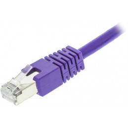 Deltaco STP-610P verkkokaapeli Purppura 10 m Cat6 F UTP (FTP)